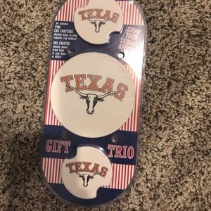 Texas car costers